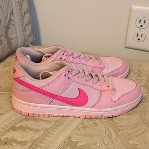 Nike Light Pink and Hot Pink Sneakers